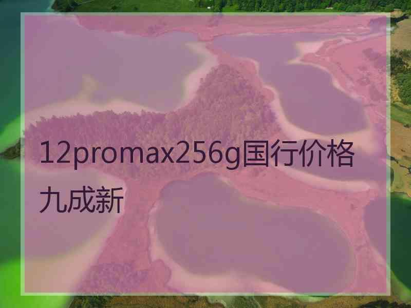 12promax256g国行价格九成新