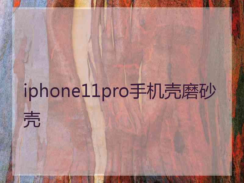 iphone11pro手机壳磨砂壳