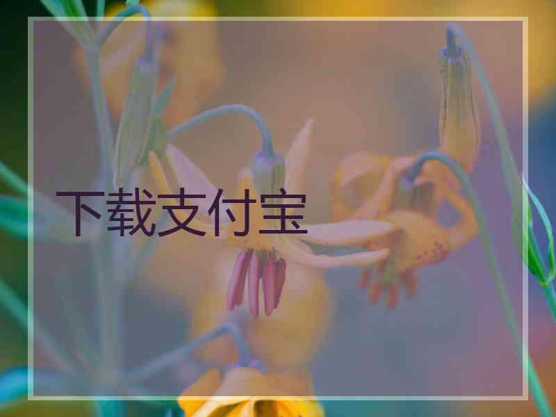 下载支付宝