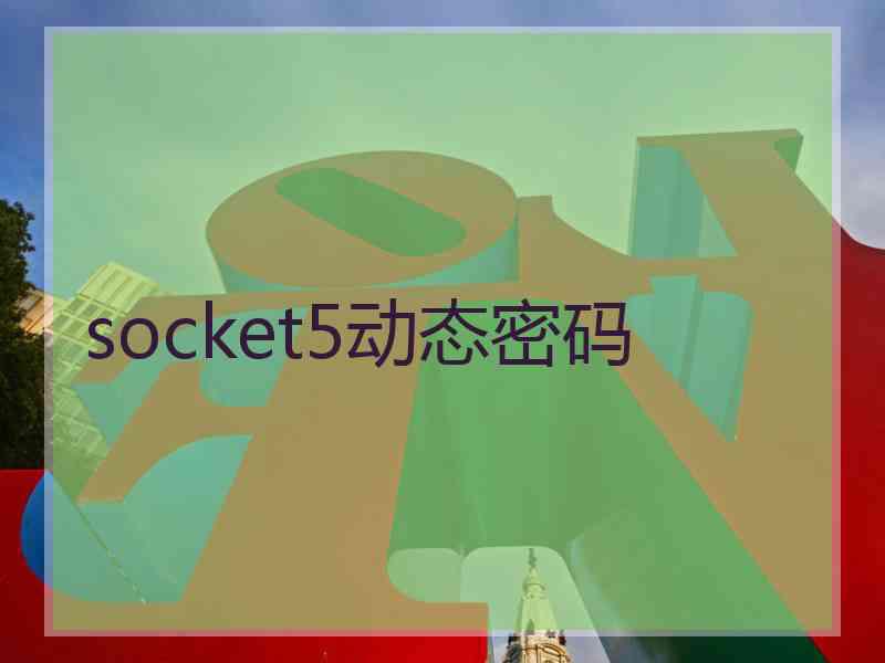 socket5动态密码