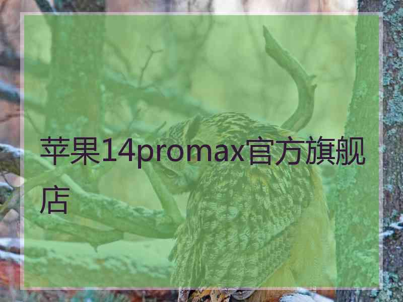 苹果14promax官方旗舰店