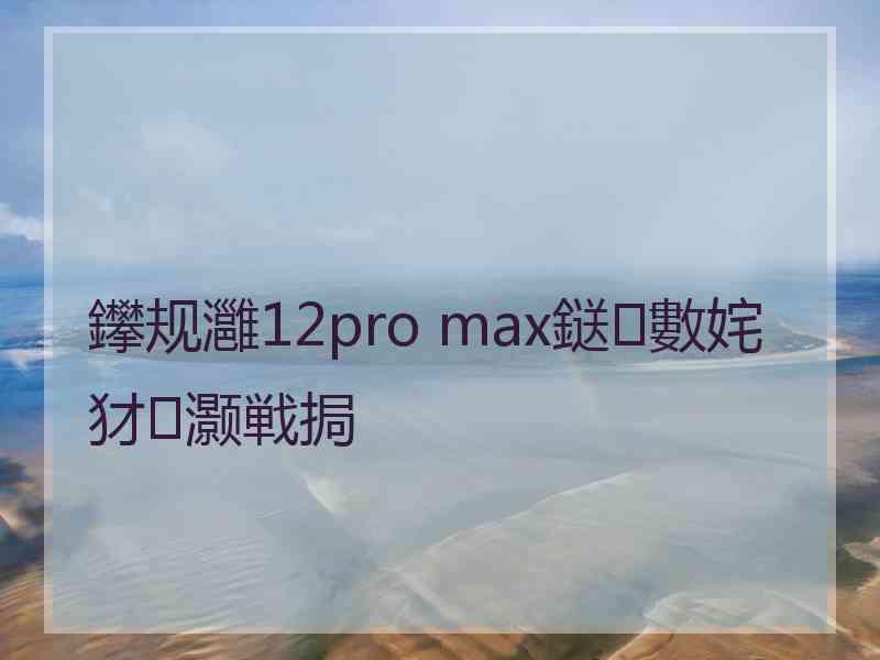 鑻规灉12pro max鎹㈢數姹犲灏戦挶