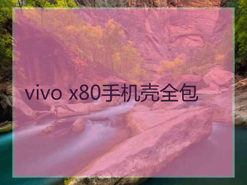 vivo x80手机壳全包