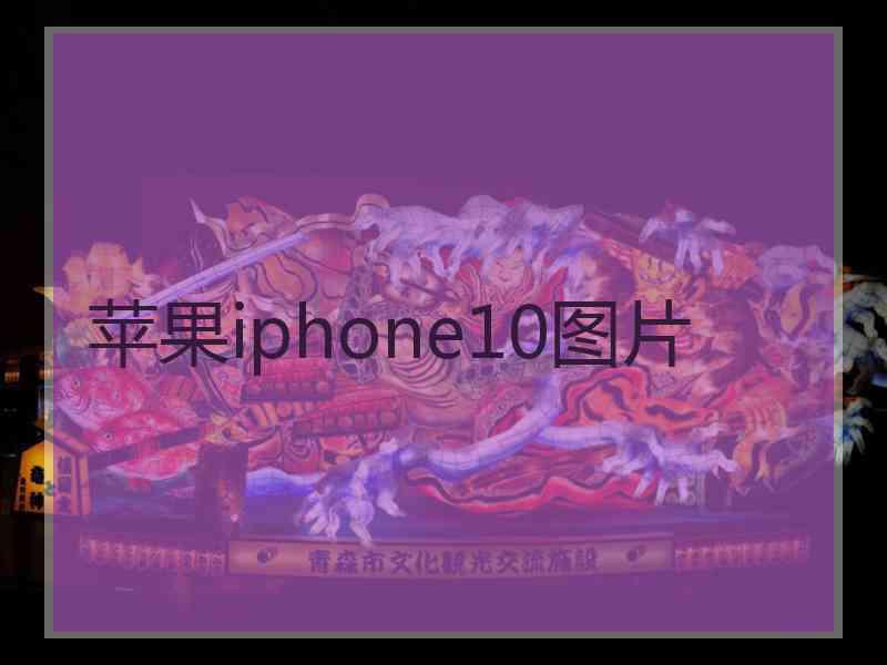 苹果iphone10图片