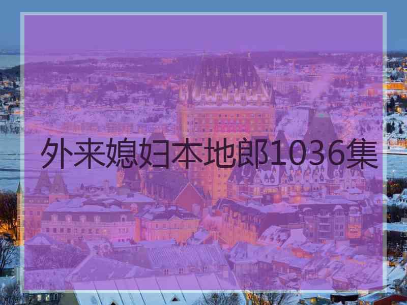 外来媳妇本地郎1036集