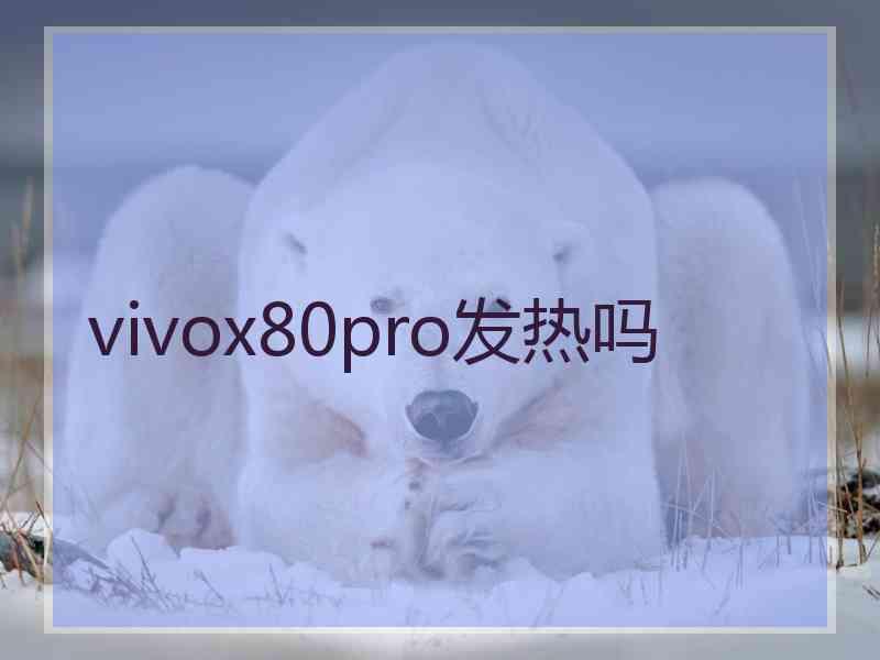 vivox80pro发热吗