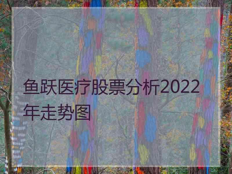 鱼跃医疗股票分析2022年走势图