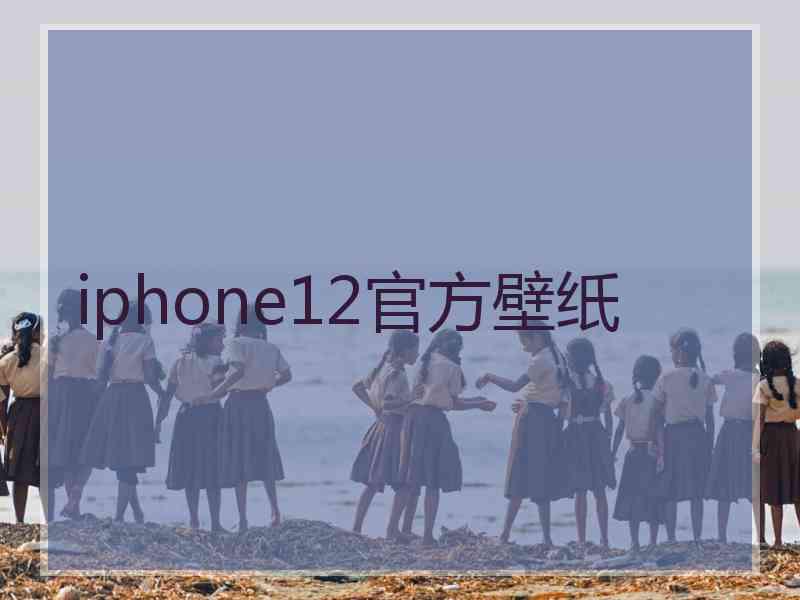 iphone12官方壁纸