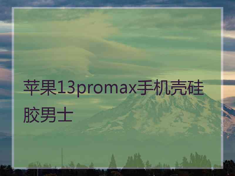 苹果13promax手机壳硅胶男士