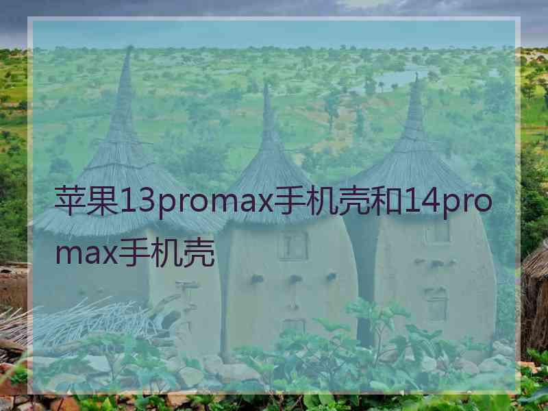 苹果13promax手机壳和14promax手机壳