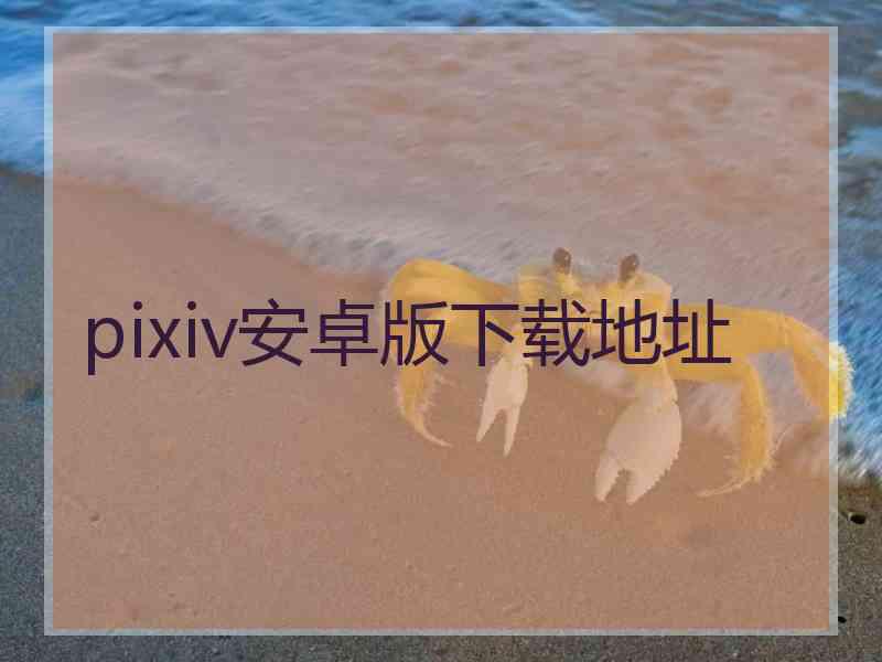 pixiv安卓版下载地址