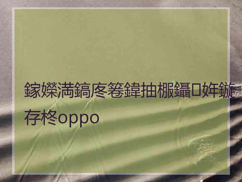 鎵嬫満鎬庝箞鍏抽棴鑷姩鏇存柊oppo