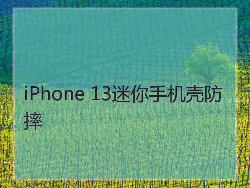 iPhone 13迷你手机壳防摔