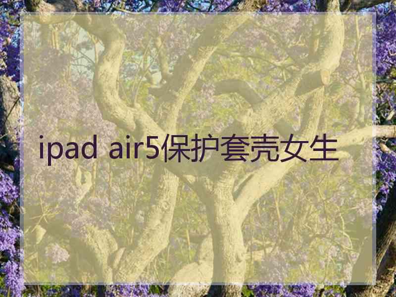 ipad air5保护套壳女生