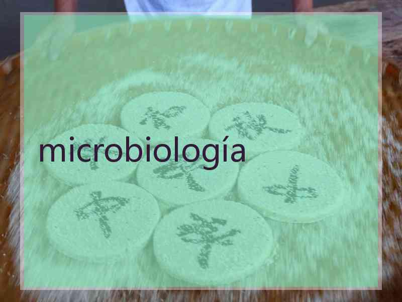 microbiología