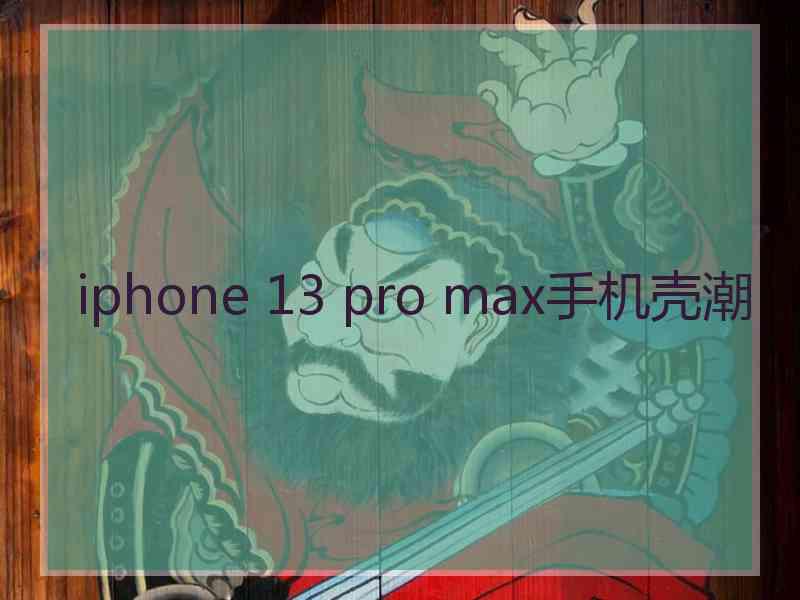 iphone 13 pro max手机壳潮