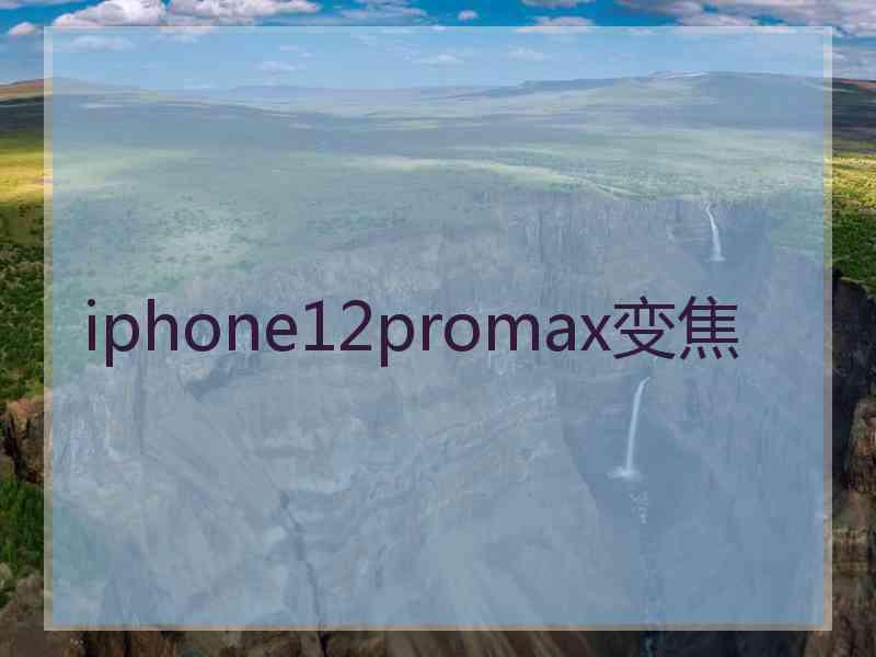 iphone12promax变焦