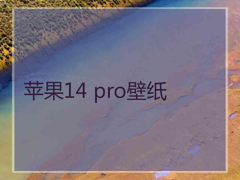 苹果14 pro壁纸