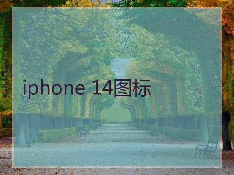 iphone 14图标