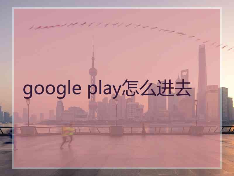 google play怎么进去