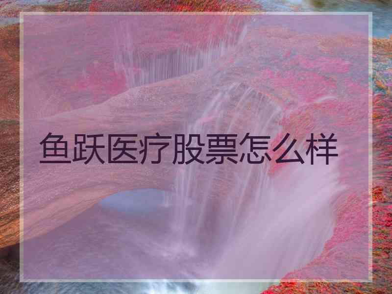 鱼跃医疗股票怎么样