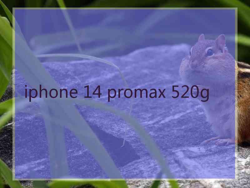 iphone 14 promax 520g