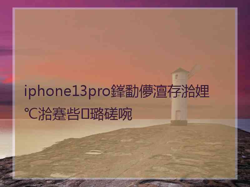 iphone13pro鎽勫儚澶存湁娌℃湁蹇呰璐磋啘