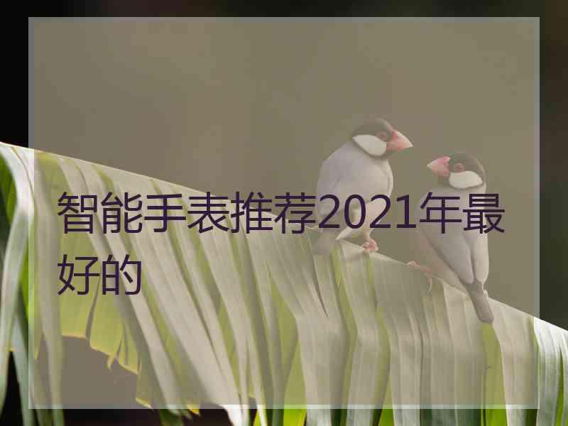 智能手表推荐2021年最好的