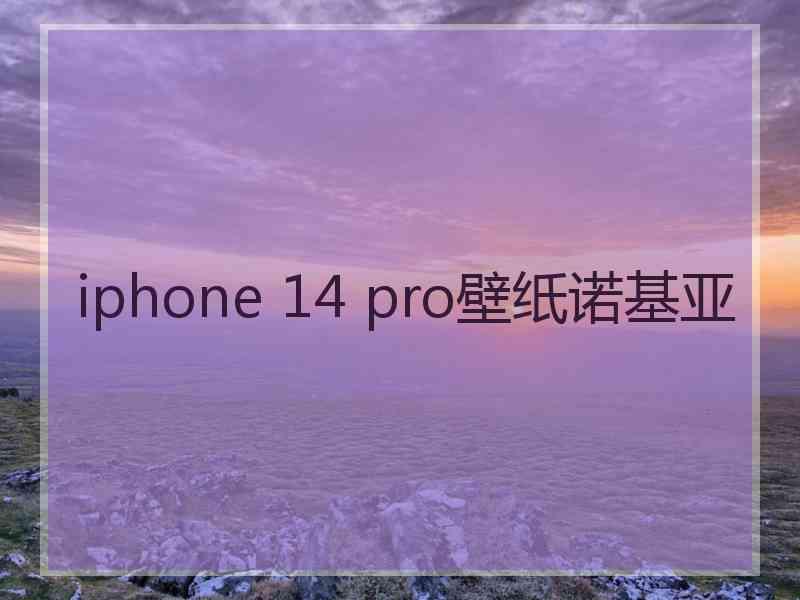 iphone 14 pro壁纸诺基亚