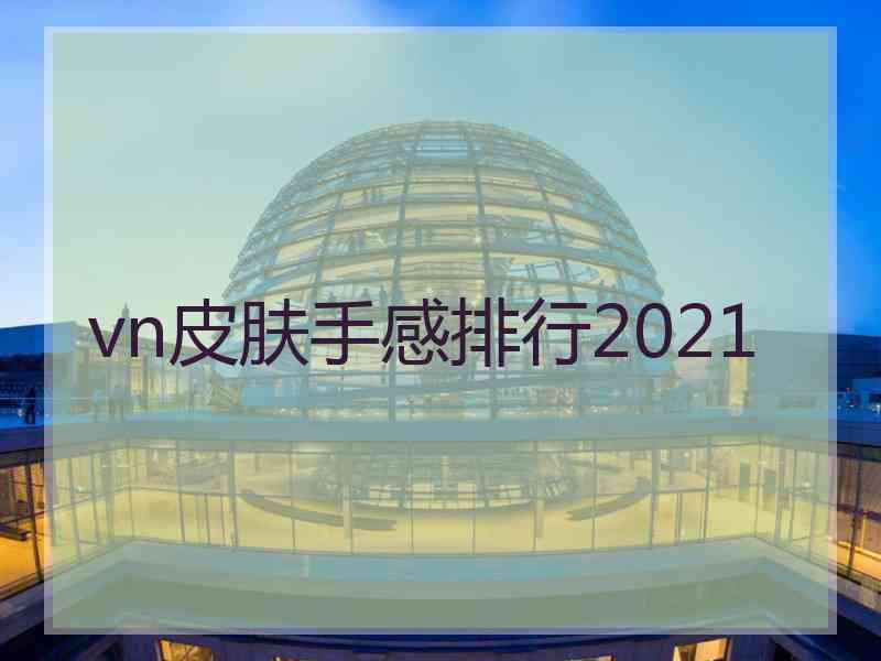 vn皮肤手感排行2021