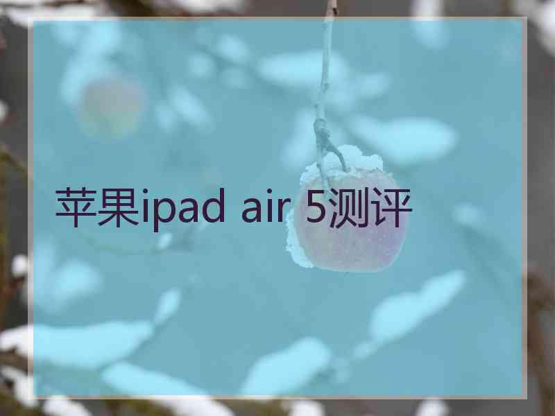 苹果ipad air 5测评