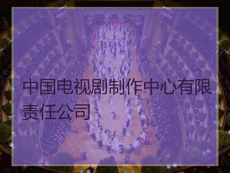 中国电视剧制作中心有限责任公司