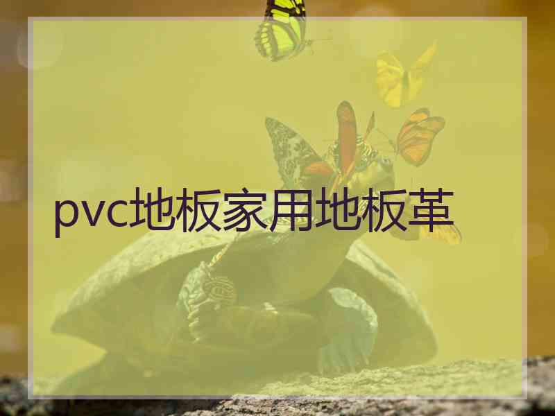 pvc地板家用地板革