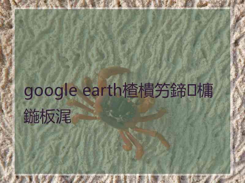 google earth楂樻竻鍗槦鍦板浘