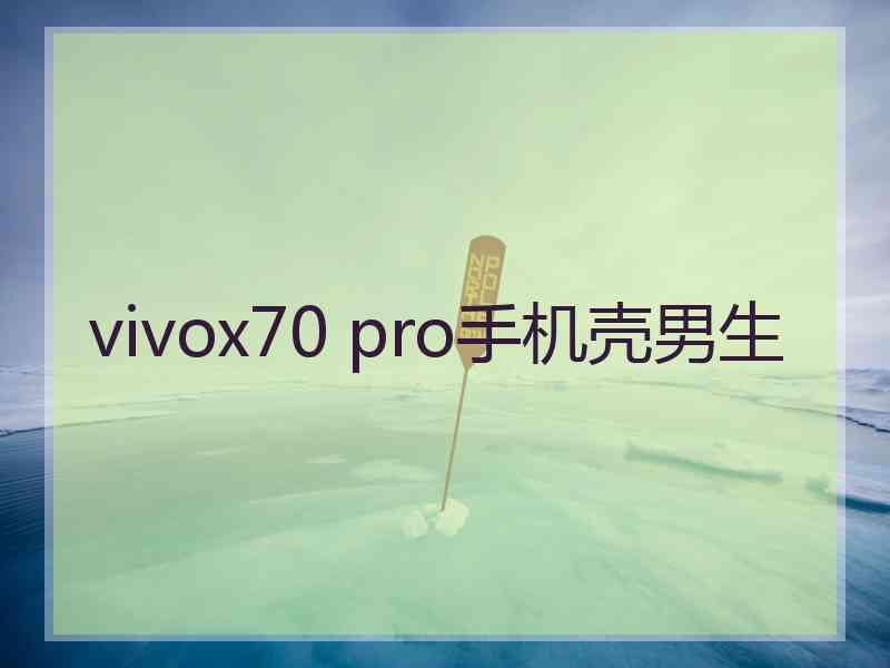 vivox70 pro手机壳男生