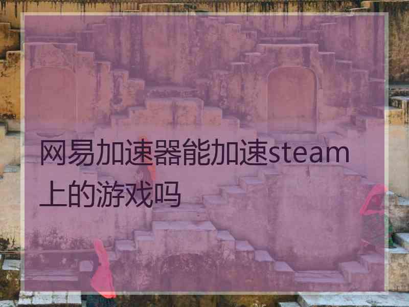 网易加速器能加速steam上的游戏吗