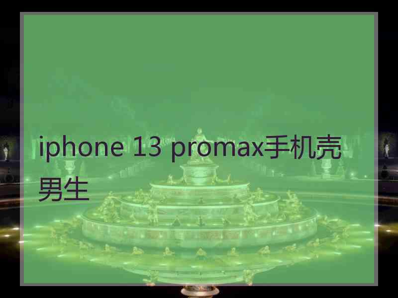 iphone 13 promax手机壳男生