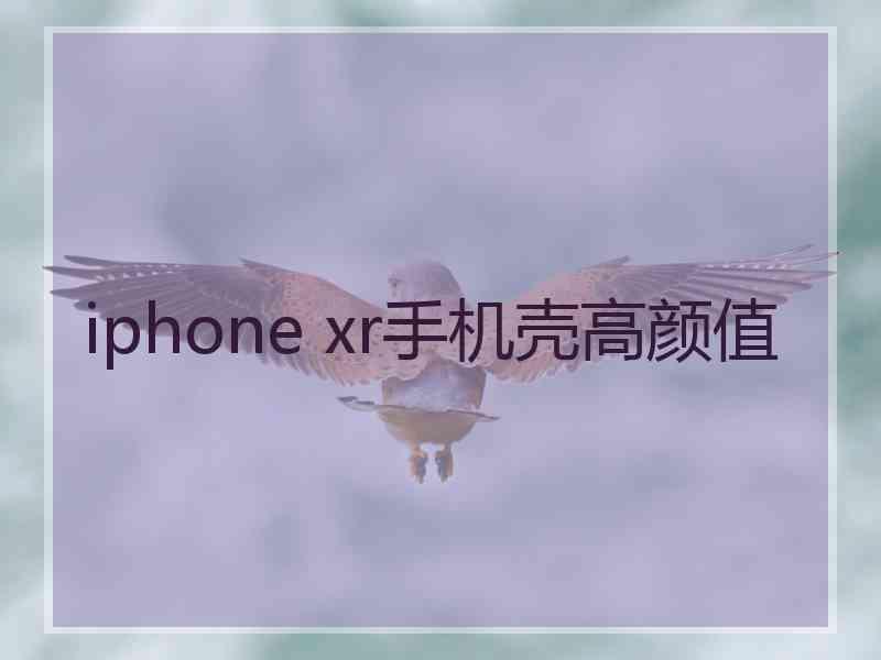 iphone xr手机壳高颜值