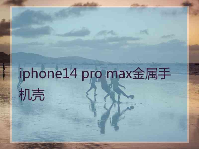 iphone14 pro max金属手机壳