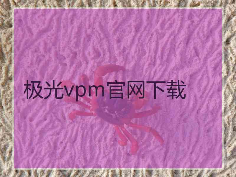 极光vpm官网下载