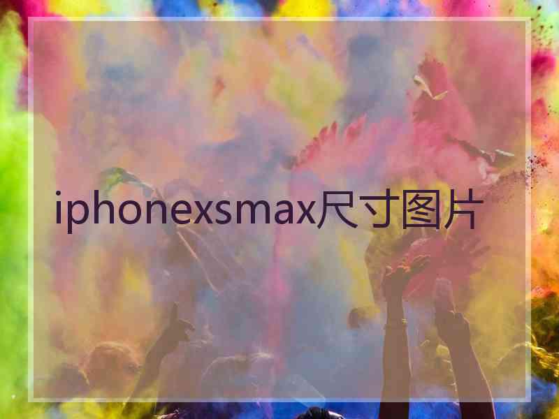 iphonexsmax尺寸图片