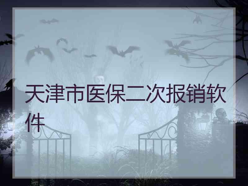 天津市医保二次报销软件