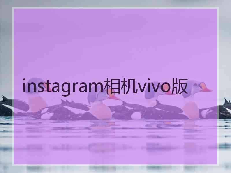 instagram相机vivo版