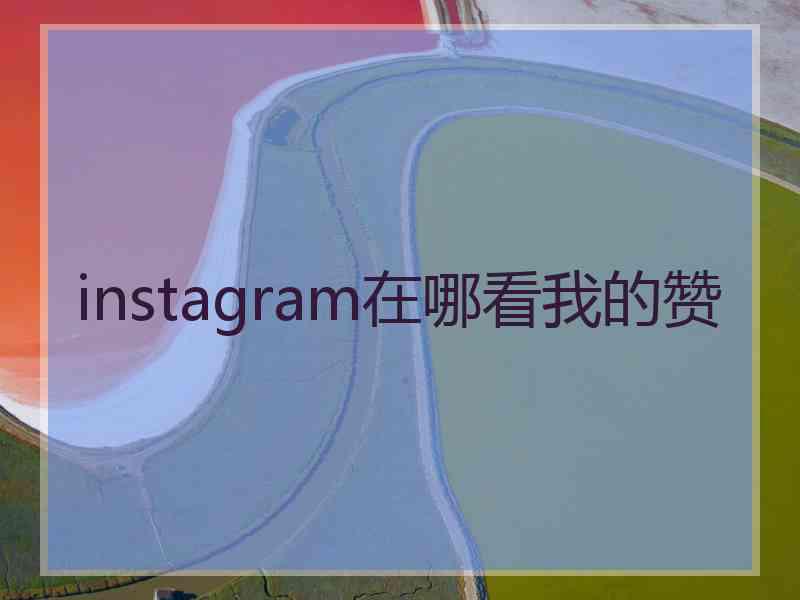 instagram在哪看我的赞