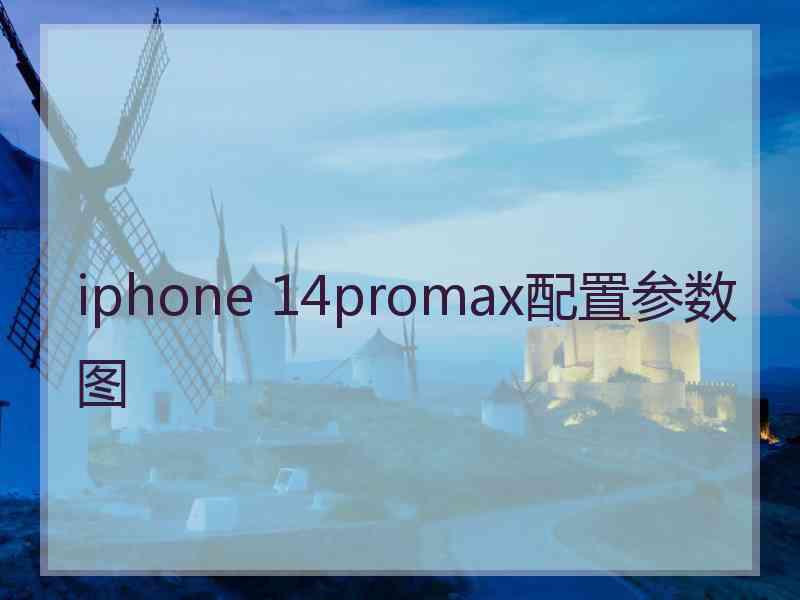 iphone 14promax配置参数图