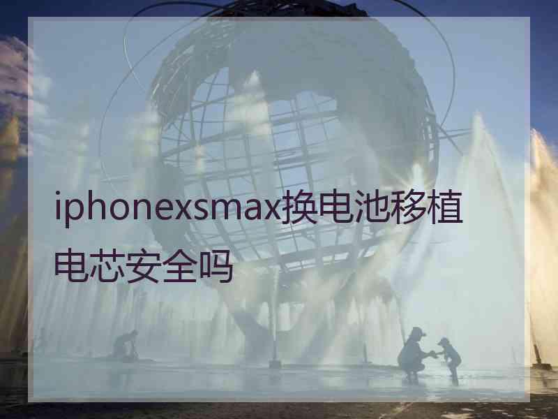 iphonexsmax换电池移植电芯安全吗