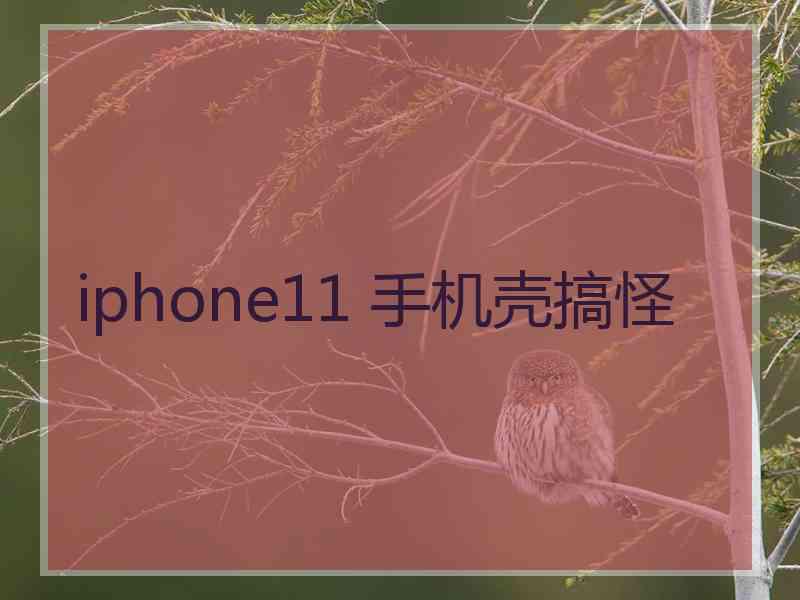 iphone11 手机壳搞怪