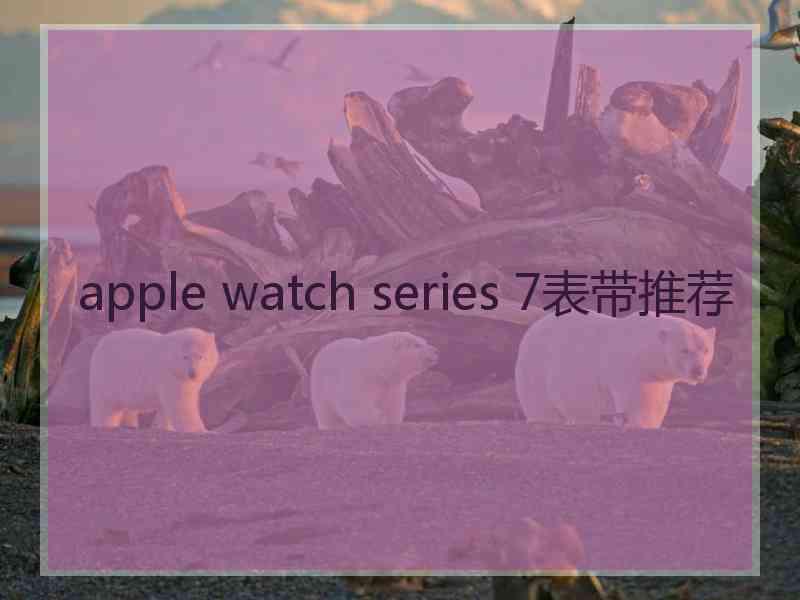 apple watch series 7表带推荐