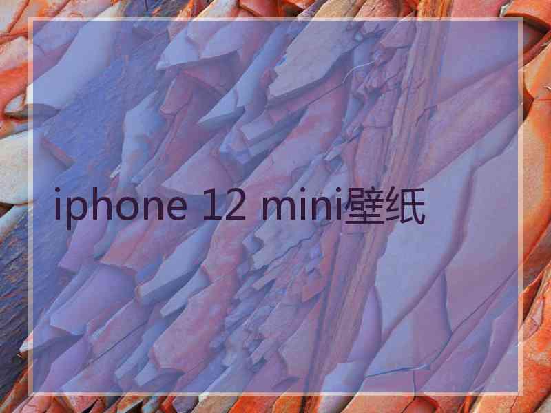 iphone 12 mini壁纸