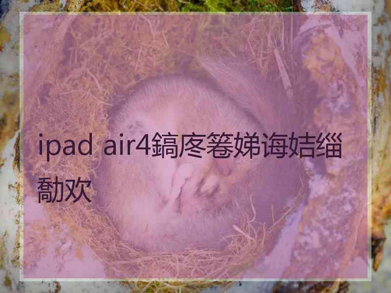 ipad air4鎬庝箞娣诲姞缁勪欢